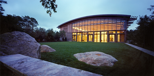 The Center for Well-Being at The Ross Institute, East Hampton, NY: Photograph ©Peter Aaron / ESTO